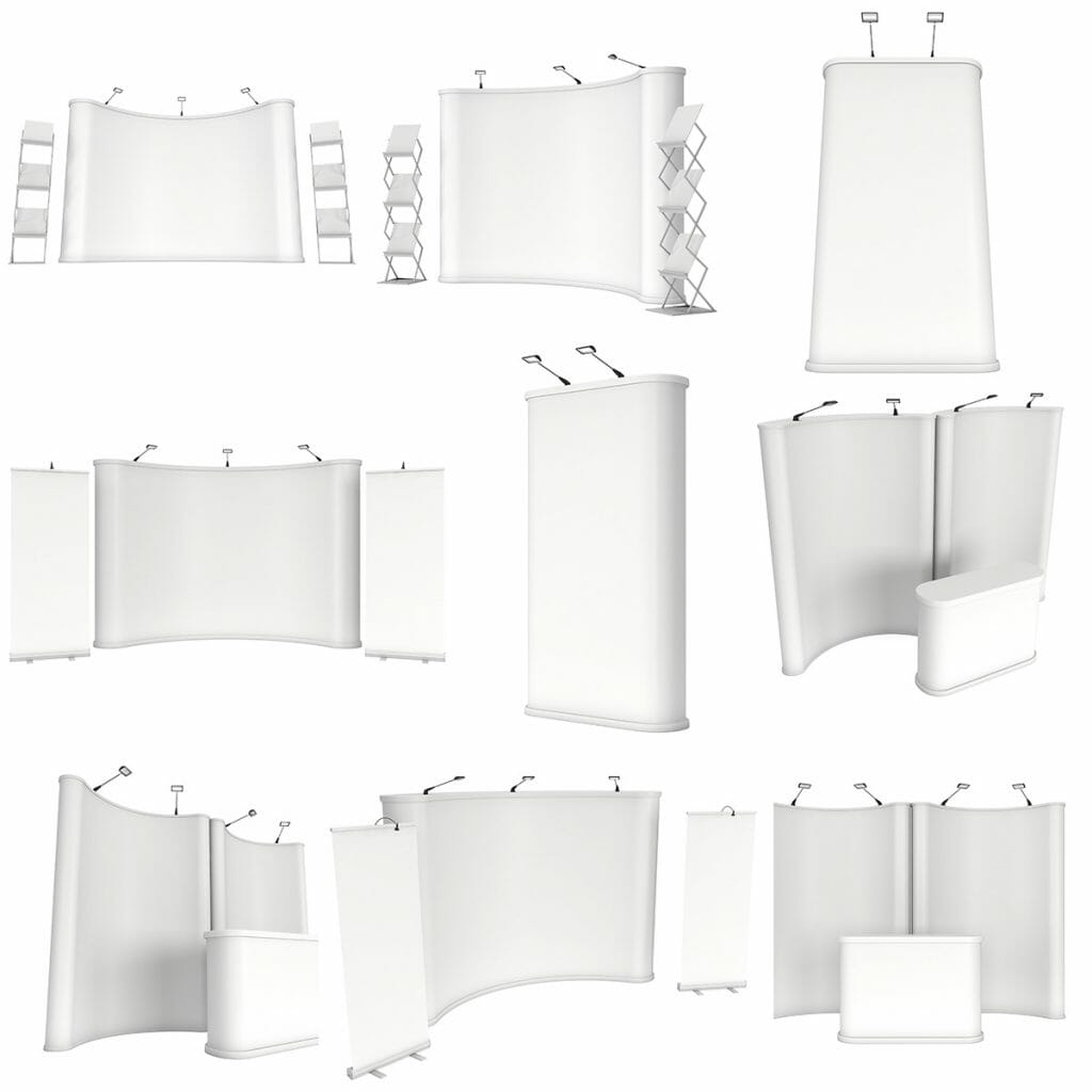 Roller banners and popups