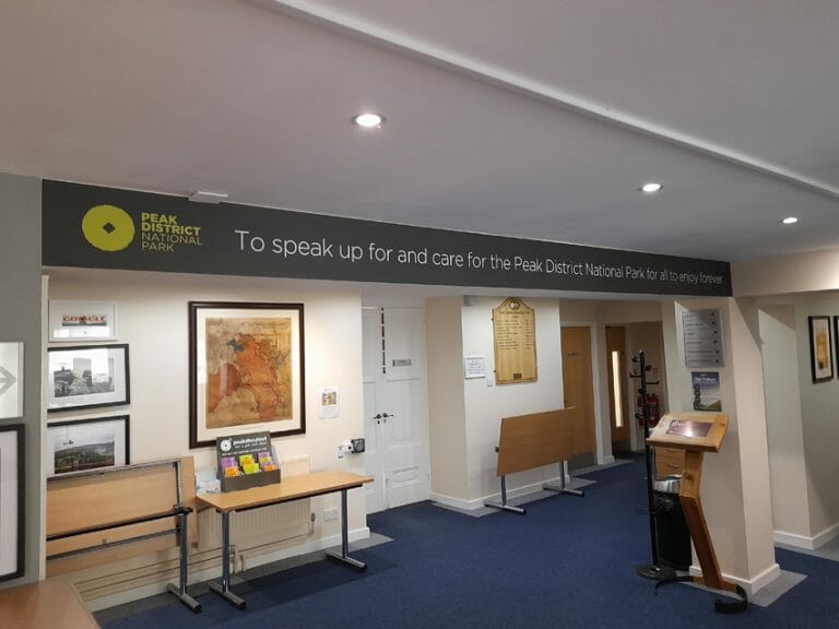 Office interior graphic design and print